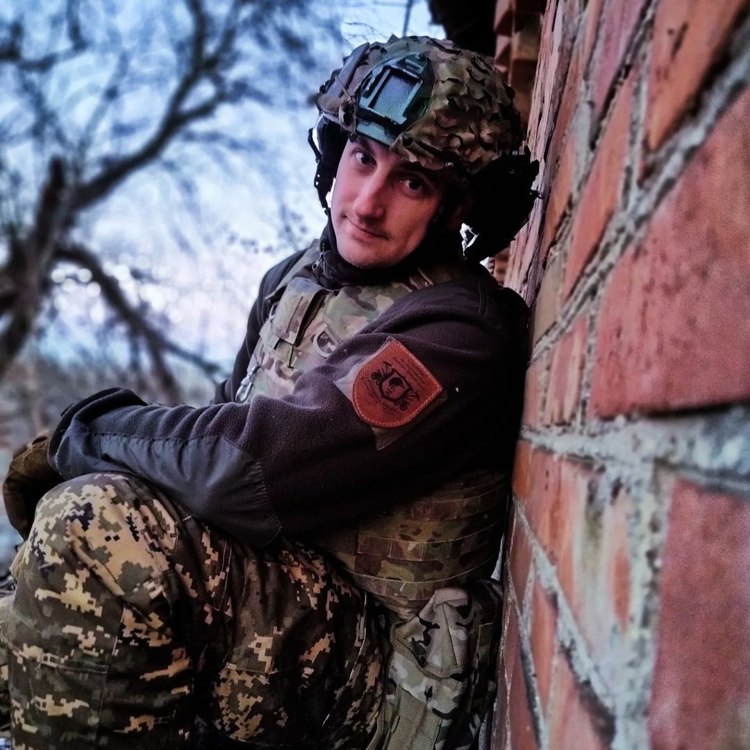 Воин Сил обороны Украины Марьян Русинкевич