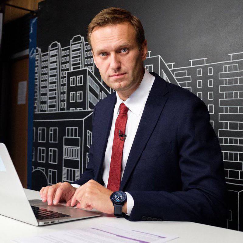 Оппозиционный российский политик Алексей Навальный