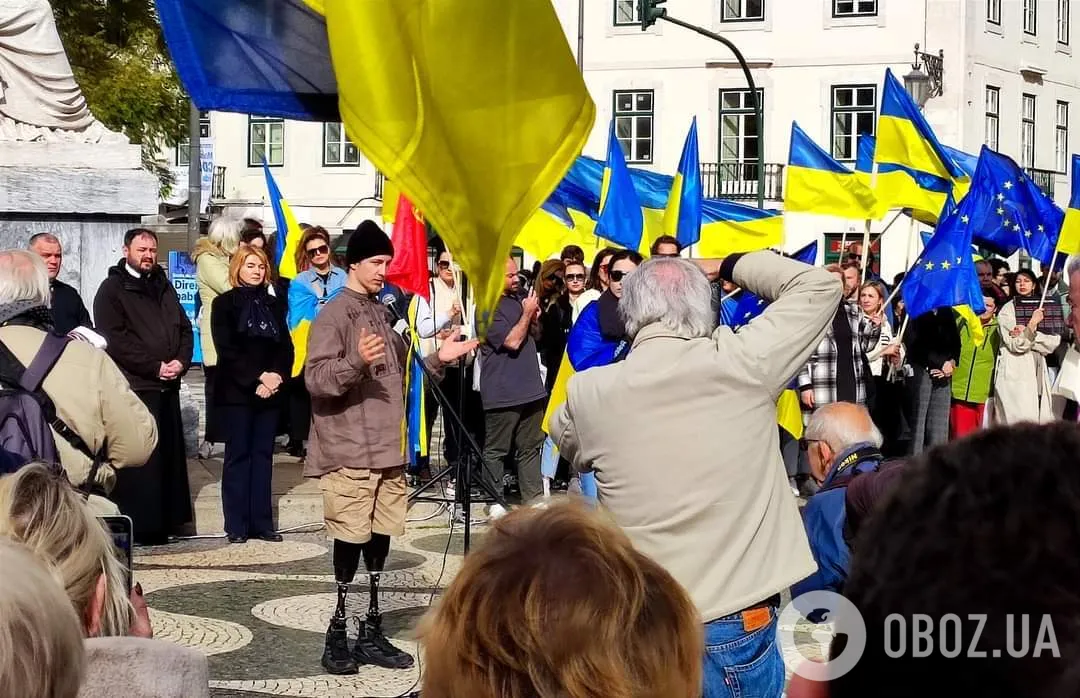 "Два роки тому не міг цього уявити". Олександр "Терен" Будько про перший стендап, неідеальну Європу і звернення до українців у Лісабоні