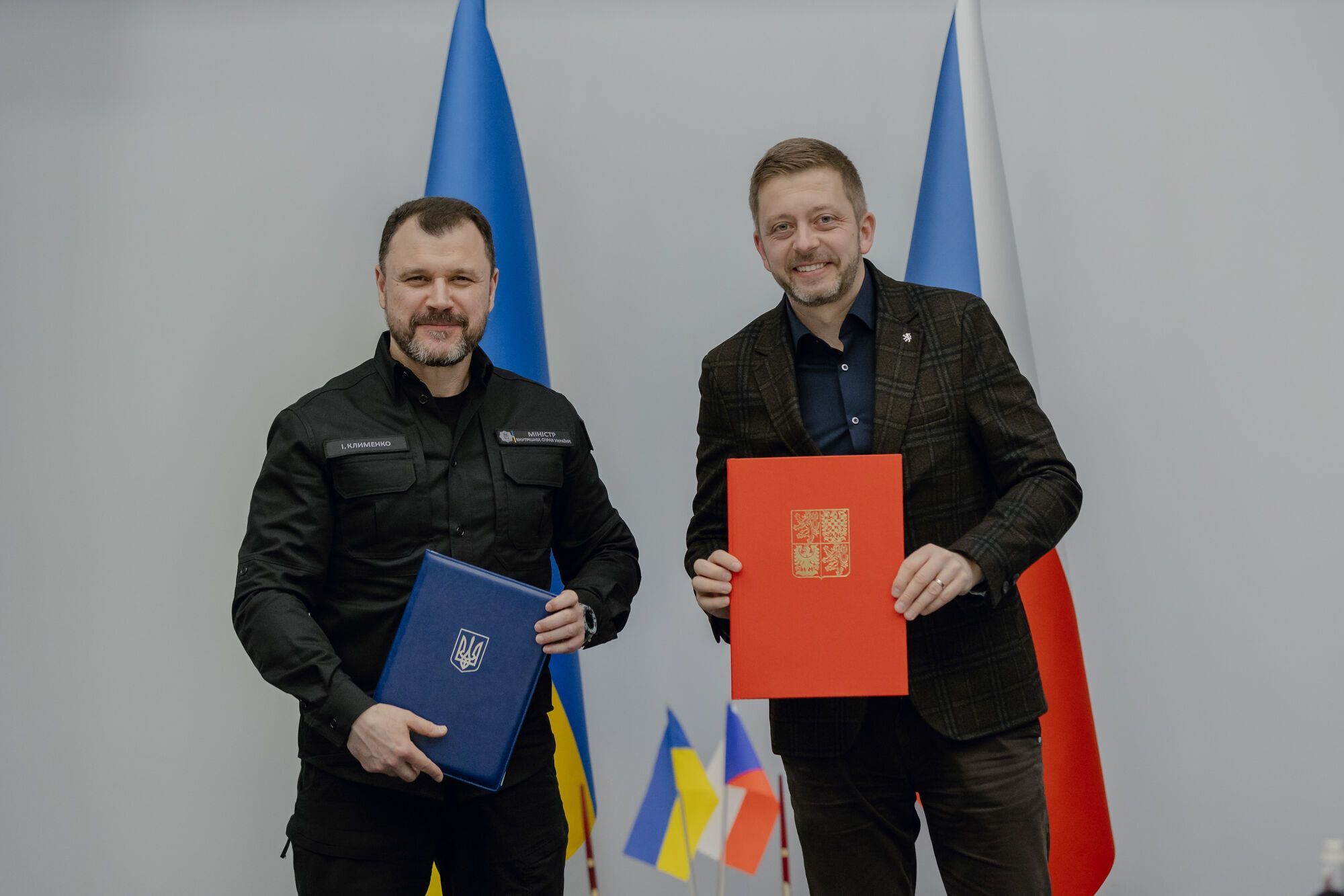 Очільники МВС України і Чехії обговорили обмін досвідом і підписали Декларацію про наміри. Фото і відео