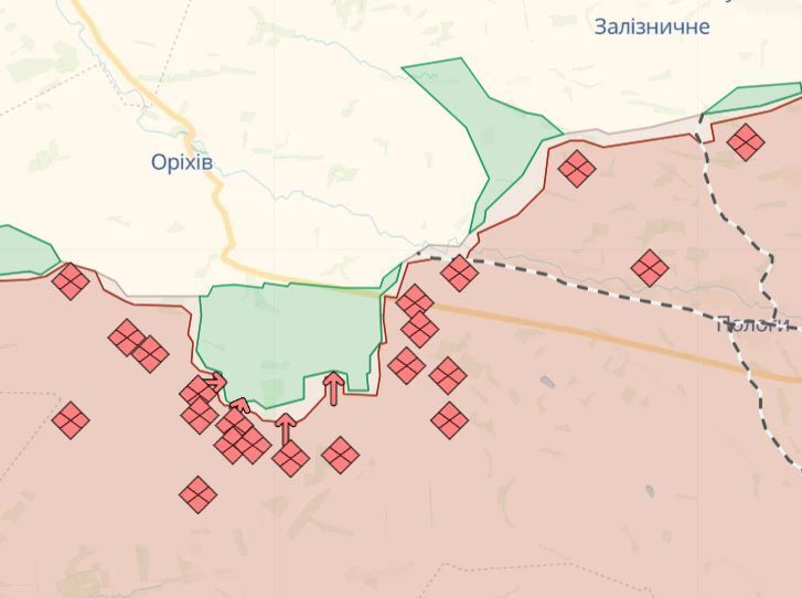 Враг возобновил атаки на Ореховском направлении: ВСУ отбили три атаки – Генштаб