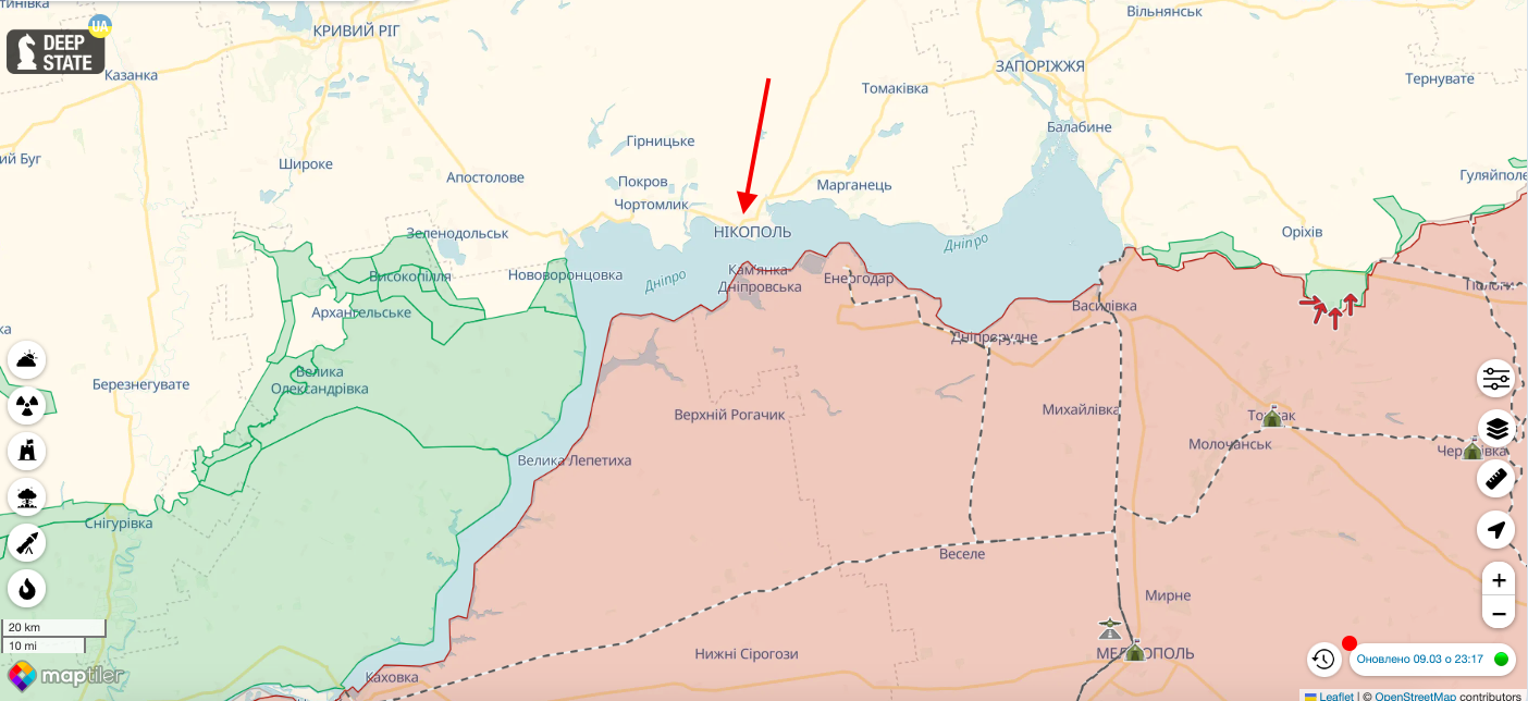 Росіяни атакували Нікопольщину дронами-камікадзе: пошкоджено багатоповерхівки і водопостачання. Фото