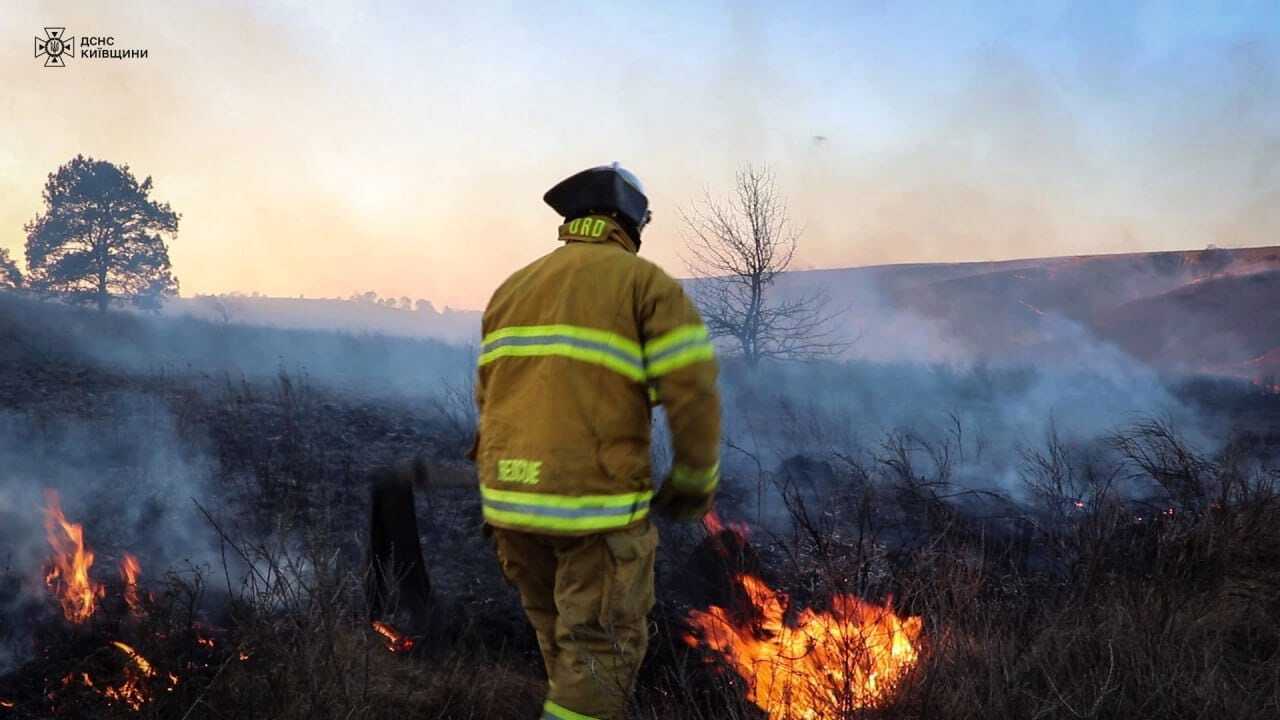 На Київщині сталась масштабна пожежа: відомо подробиці. Фото і відео