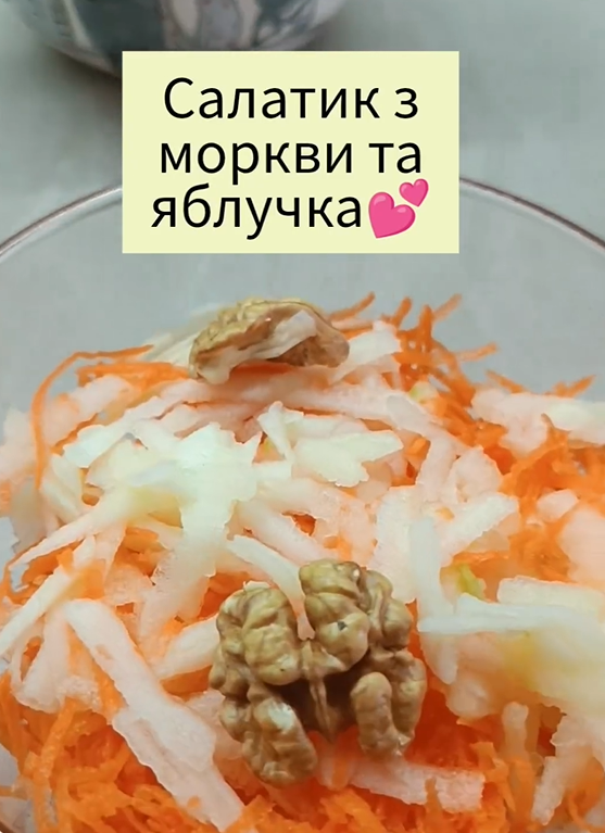 В сети распространяется видео, как украинка приготовила 5 блюд на 1 человека на весь день за 40 грн