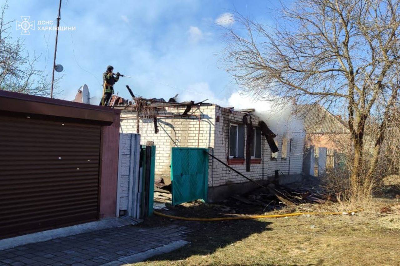 Оккупанты обстреляли Харьковщину: четверо гражданских получили ранения