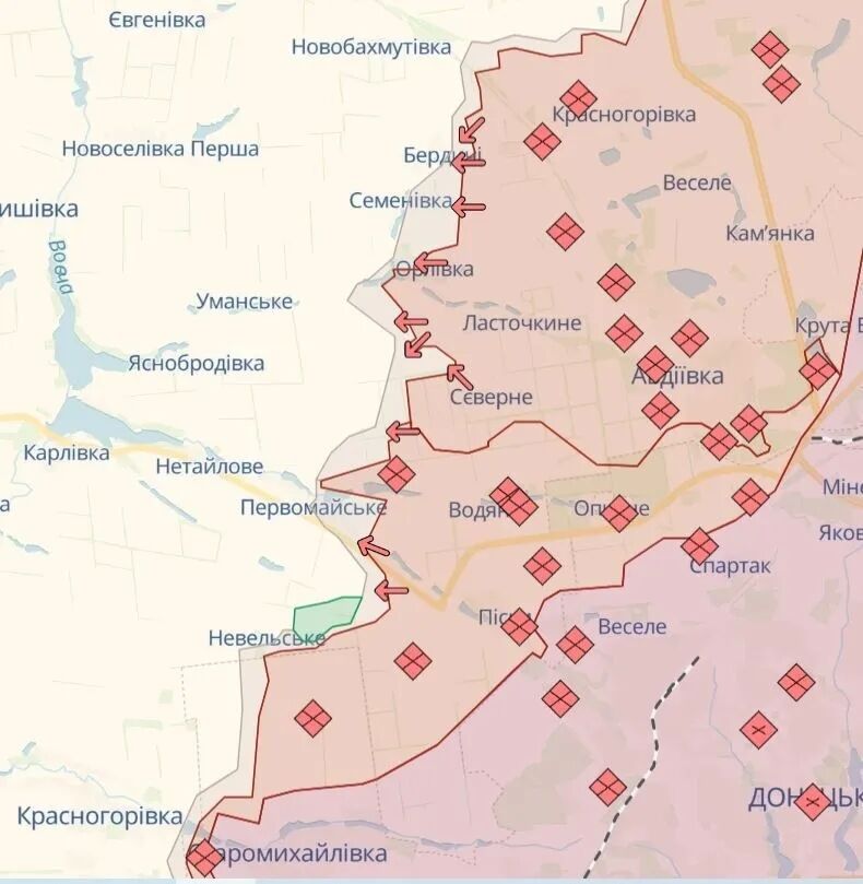 Ворог знову переключився на Авдіївський напрямок: ЗСУ відбили 22 атаки армії РФ – Генштаб