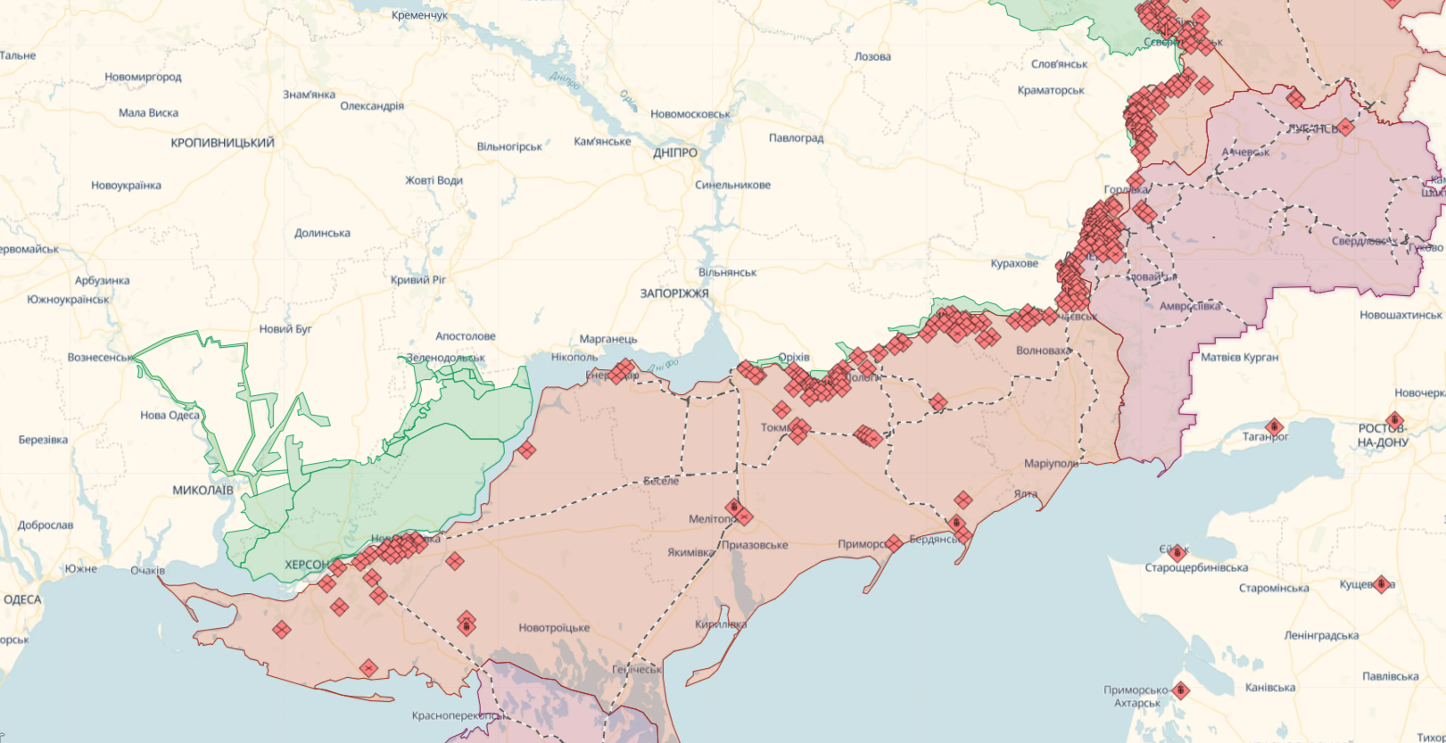 На Таврійському напрямку спостерігається підвищена активізація військ РФ, – Лиховій