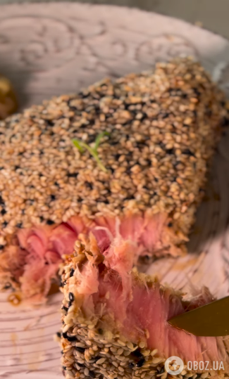 Как приготовить идеальный стейк из тунца: весь секрет в маринаде
