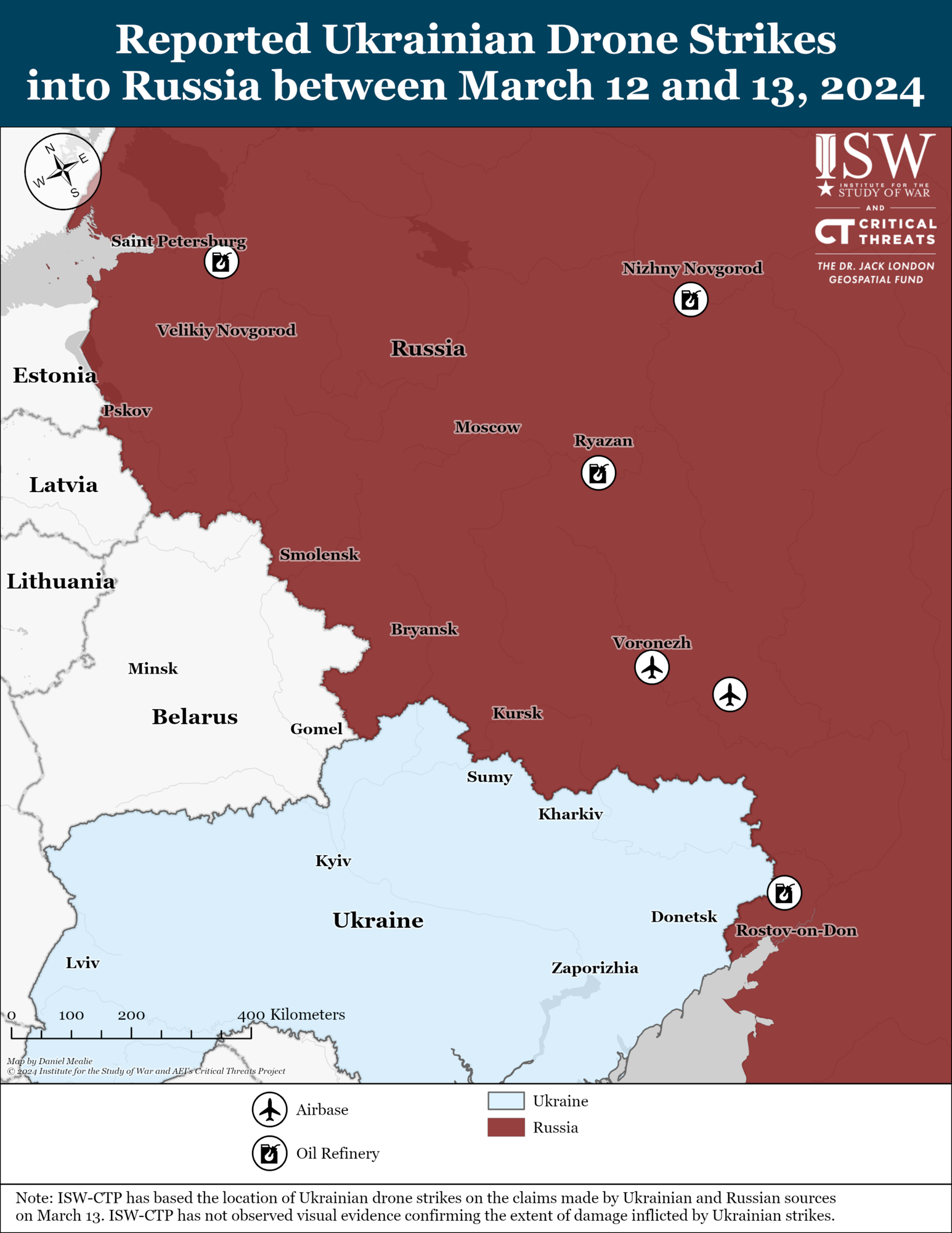 Під ударом важливі об'єкти: в ISW оцінили наслідки атак українських дронів на Росію