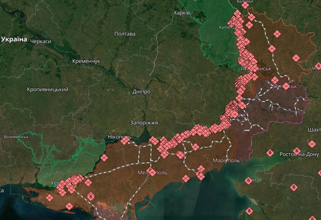 Затримка західної допомоги зробить лінію фронту в Україні "крихкою": в ISW вказали на головні ризики. Карта