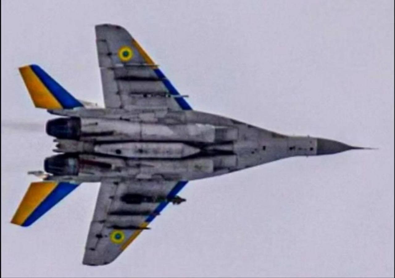 Украинские МиГ-29 адаптировали под использование французских авиабомб AASM Hammer. Фото