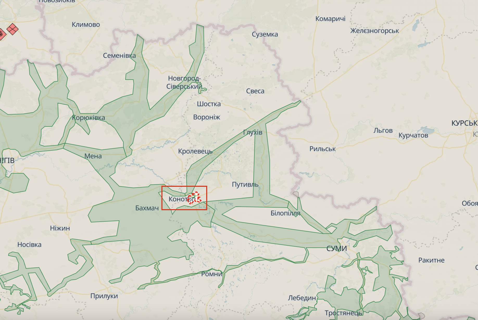 Росіяни завдали ракетного удару по Конотопу: влучили в об'єкт цивільної інфраструктури
