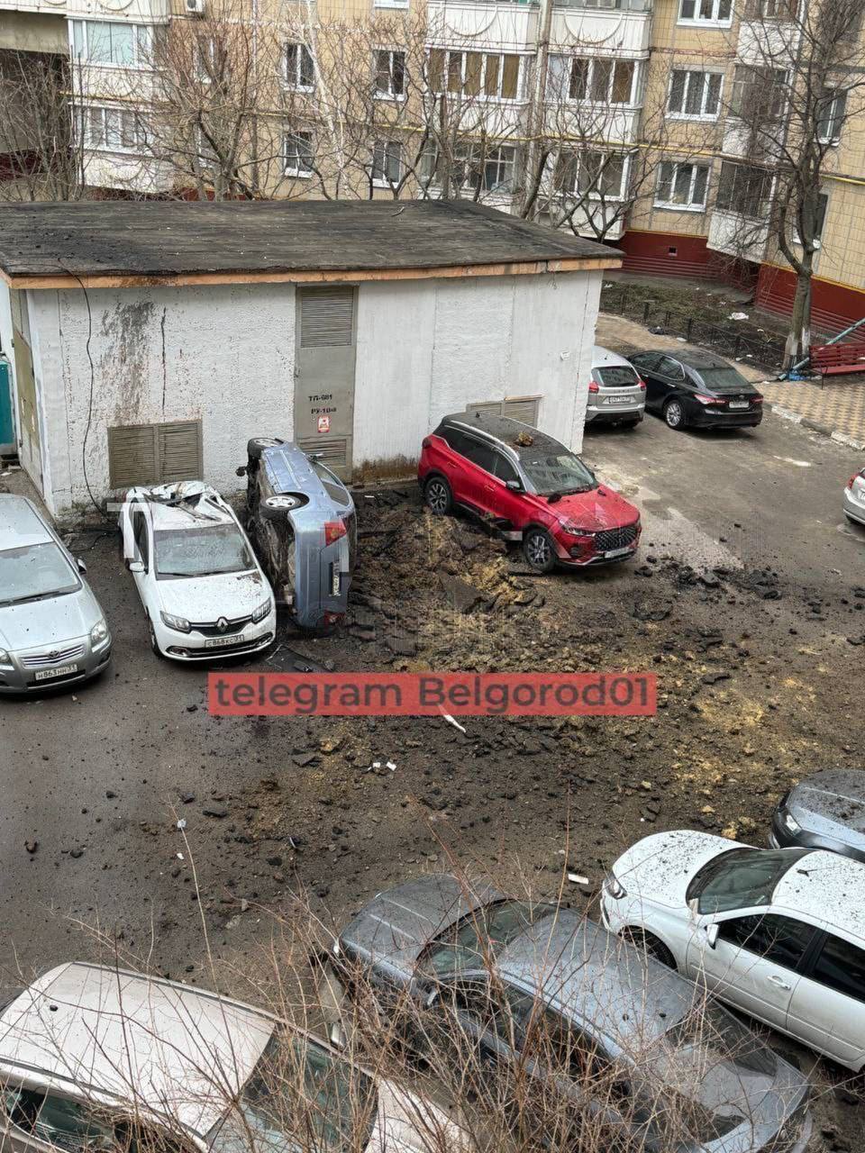 "Едва убежал от удара": утро в Белгородской области началось с обстрелов, россияне паникуют. Видео