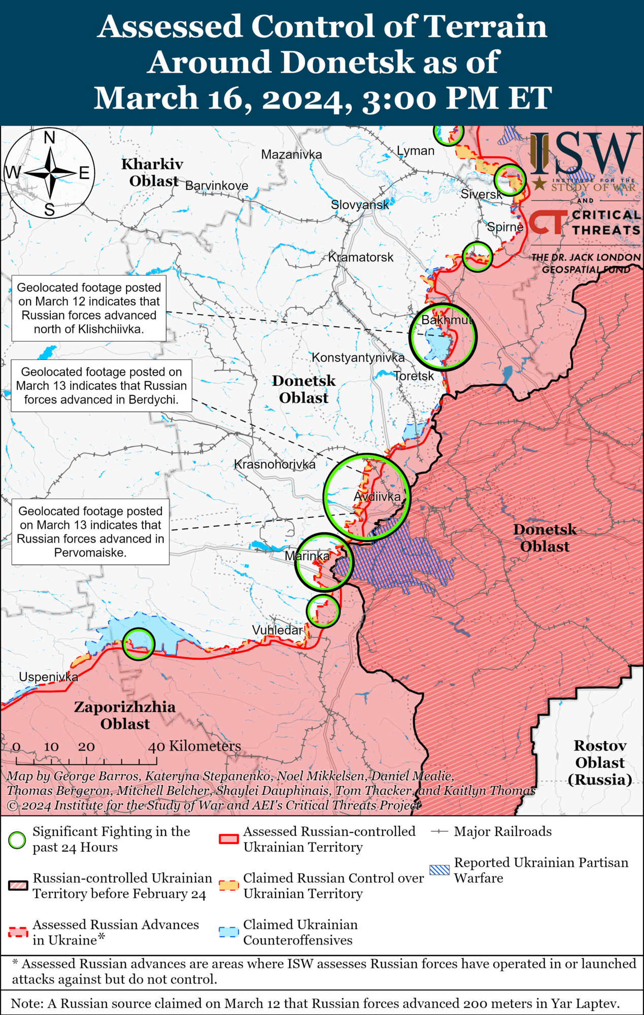 Війська РФ замінили піхотні "м'ясні штурми" атаками бронетехніки й просунулися за Авдіївкою – ISW