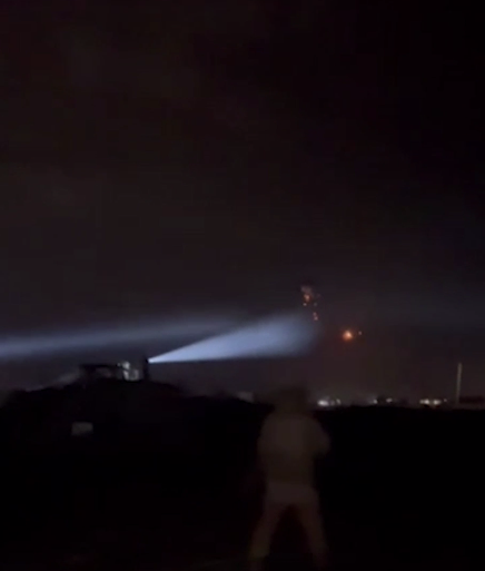 Командувач Повітряних сил показав нічне полювання на дрони на південному напрямку. Відео