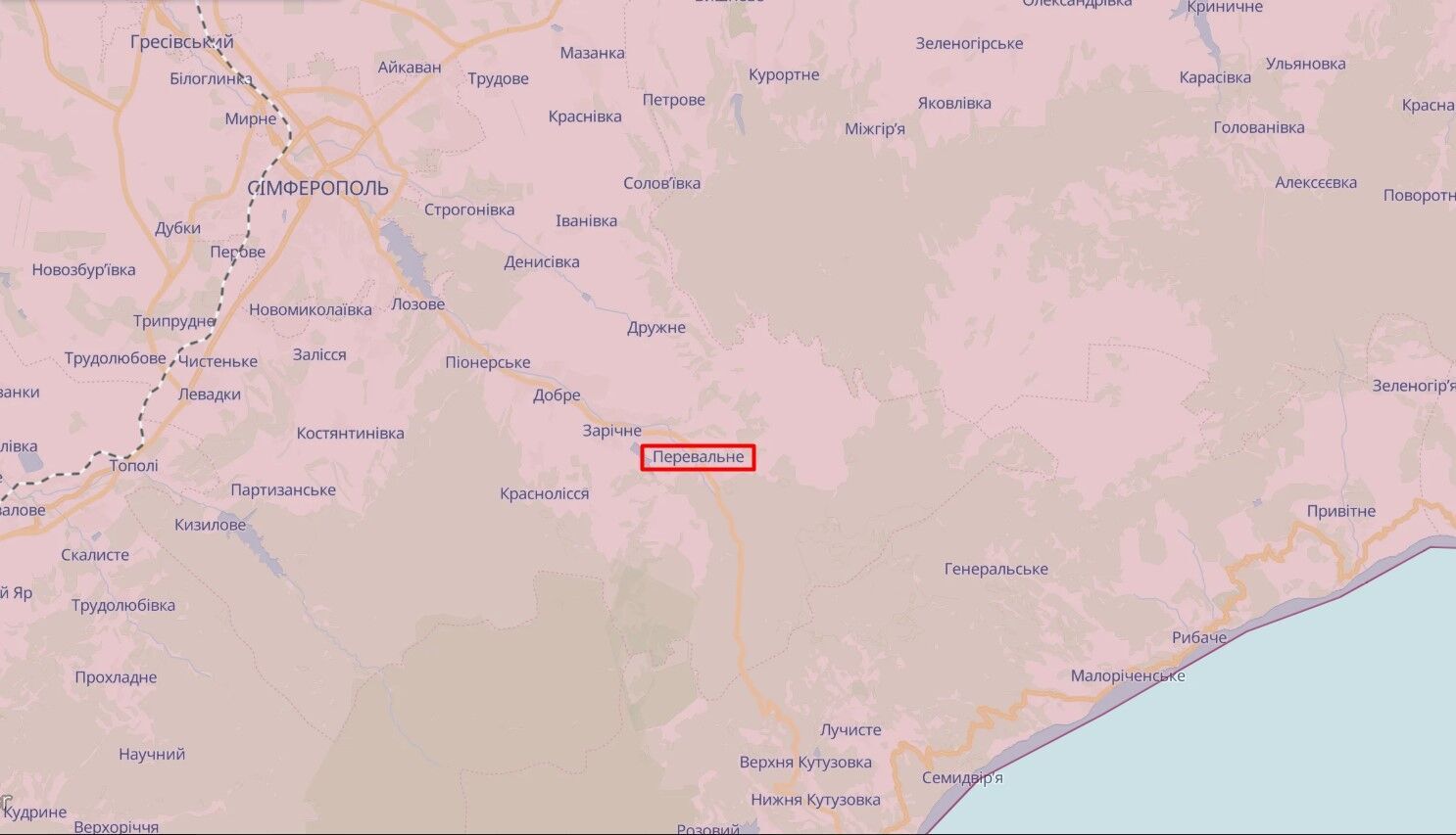 Большинство – не местные: агенты "Атеш" разведали пункт дислокации бригады береговой обороны ЧФ РФ в Перевальном. Фото