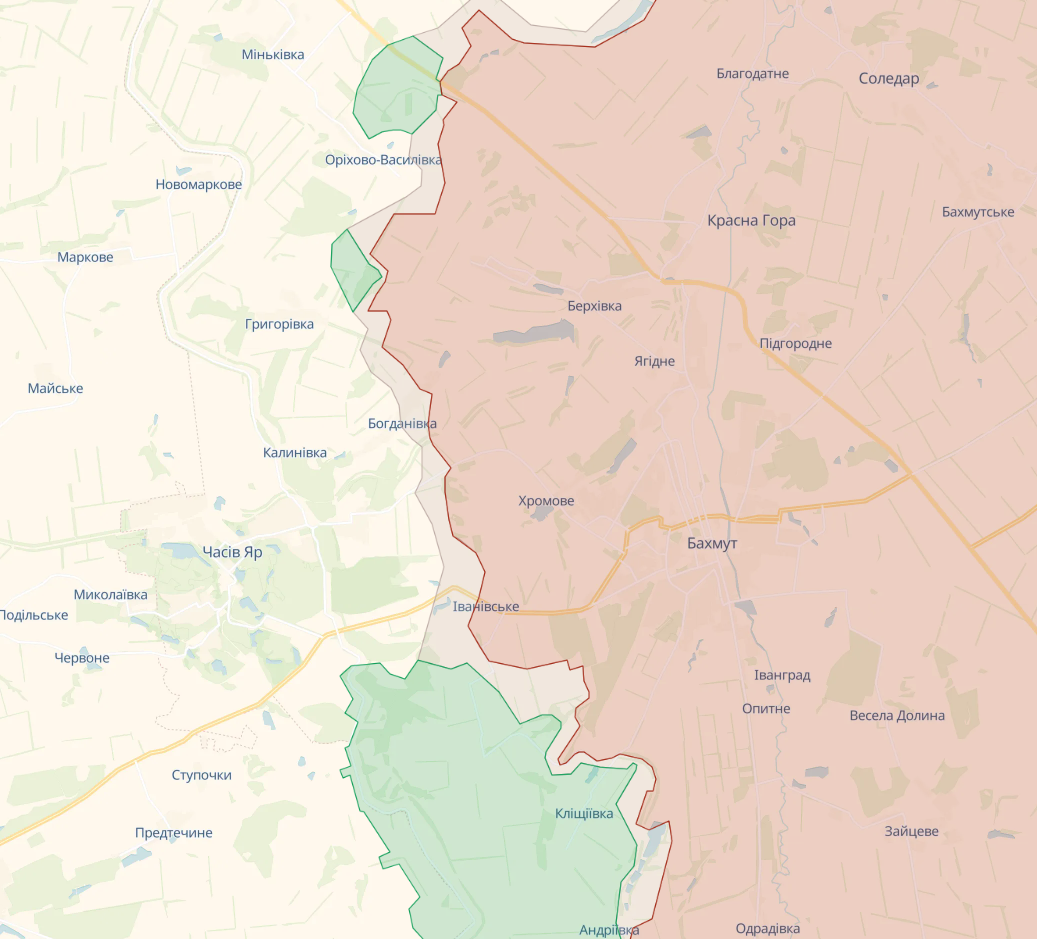 Оккупанты пытались прорвать украинскую оборону в Донецкой области, но получили отпор от ВСУ: Генштаб рассказал о ситуации. Карта