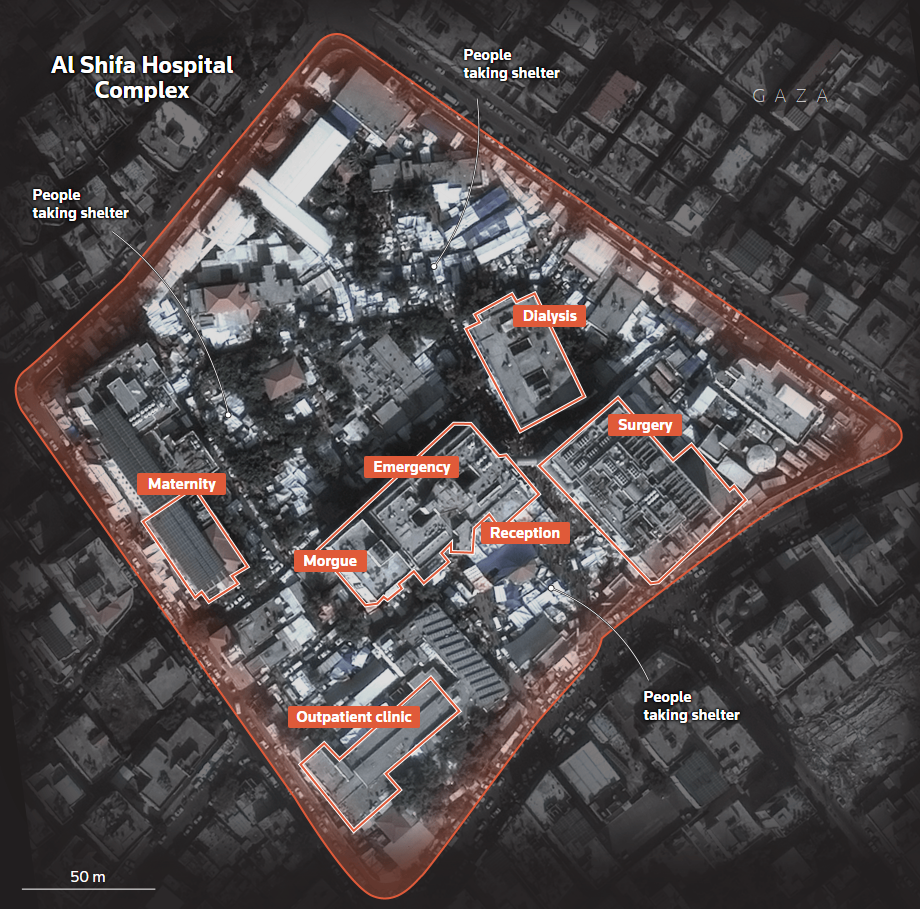 Здание оцепили танки: Израиль заявил об операции вокруг крупнейшей больницы в Газе