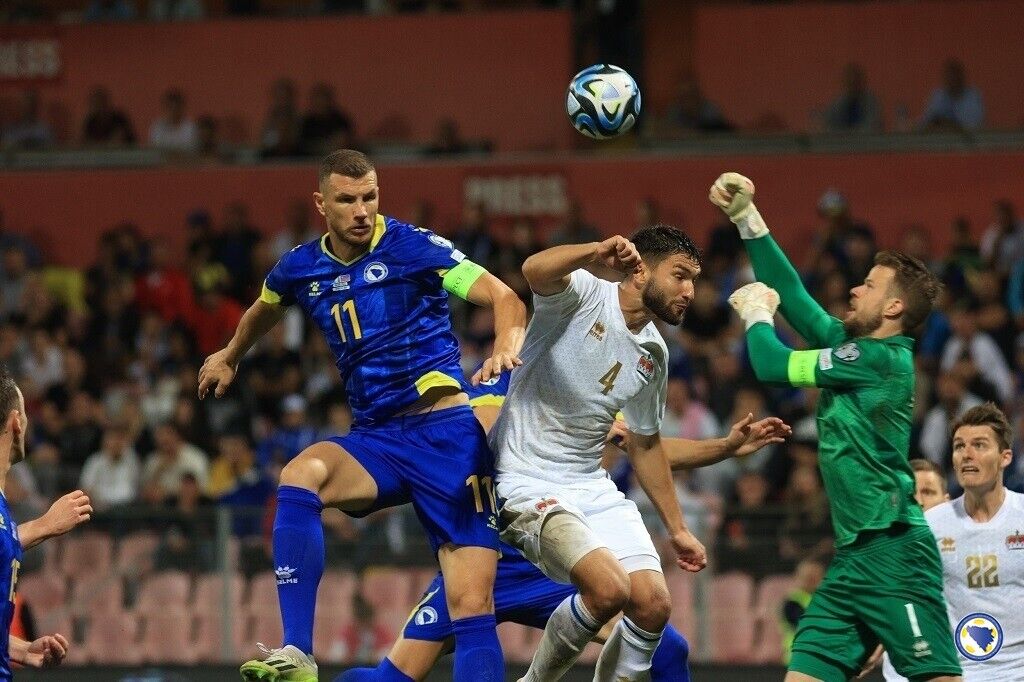 "Від нас нічого не очікують": зірка збірної Боснії оцінив матч з Україною у півфіналі плей-оф відбору Євро-2024