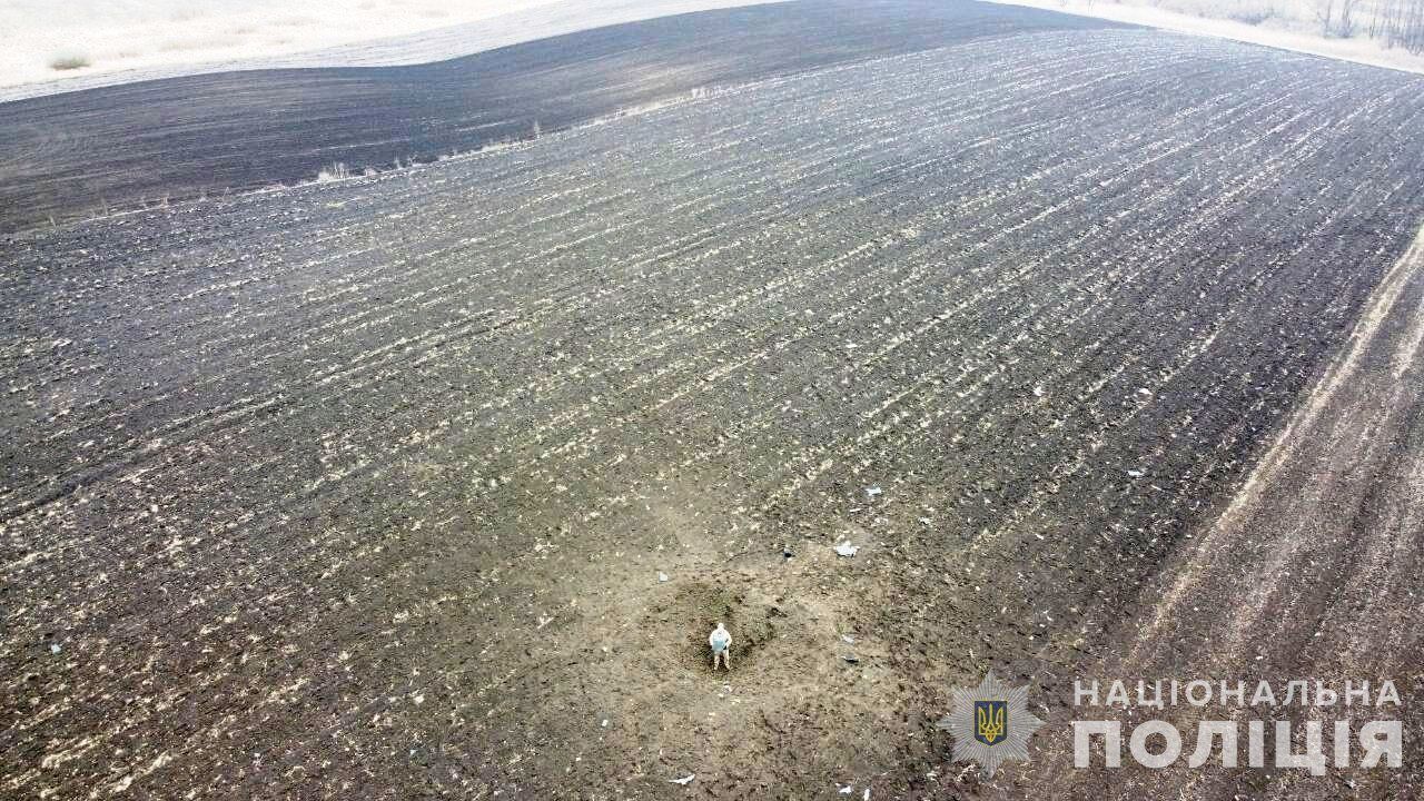 Не сдетонировал: на Виннитчине в лесу нашли российский "Шахед", на месте работали взрывотехники. Фото