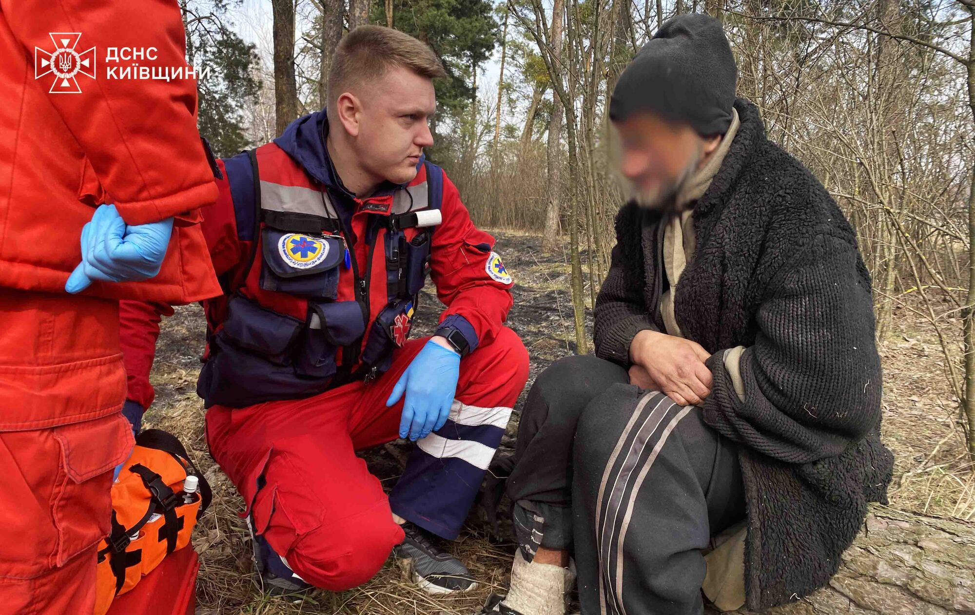 На Київщині бійці ДСНС за допомогою дрона виявили пожежу і врятували чоловіка. Відео і подробиці