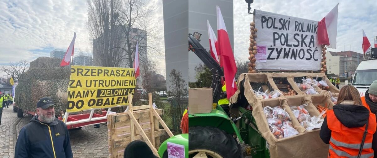 Как проходят протесты в Польше
