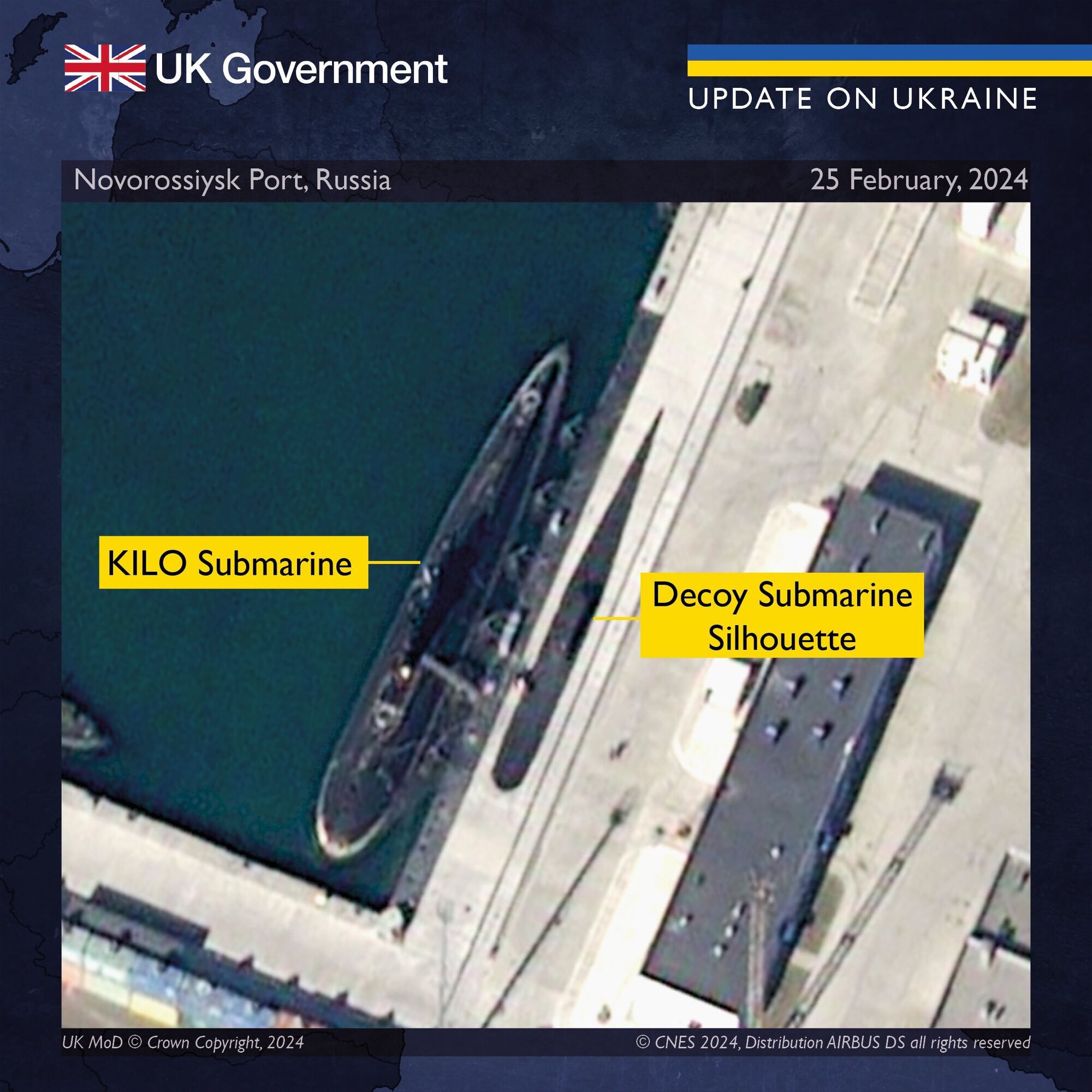 Розвідка Британії оцінила, чи допоможе Росії маскування кораблів у Чорному морі