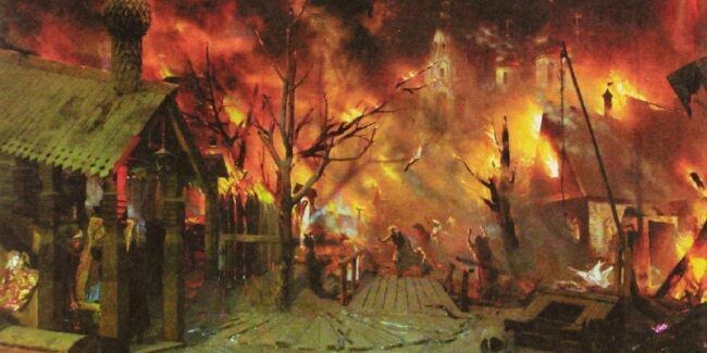 Один из самых мощных в истории Киева: в 1811 году возник пожар, почти уничтоживший Подол. Факты и иллюстрации