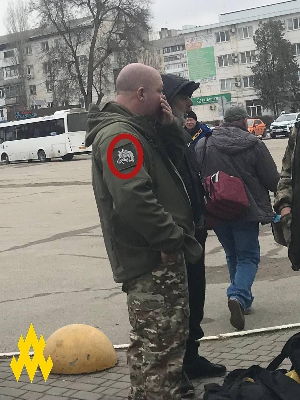 Російські військовослужбовці в Джанкої