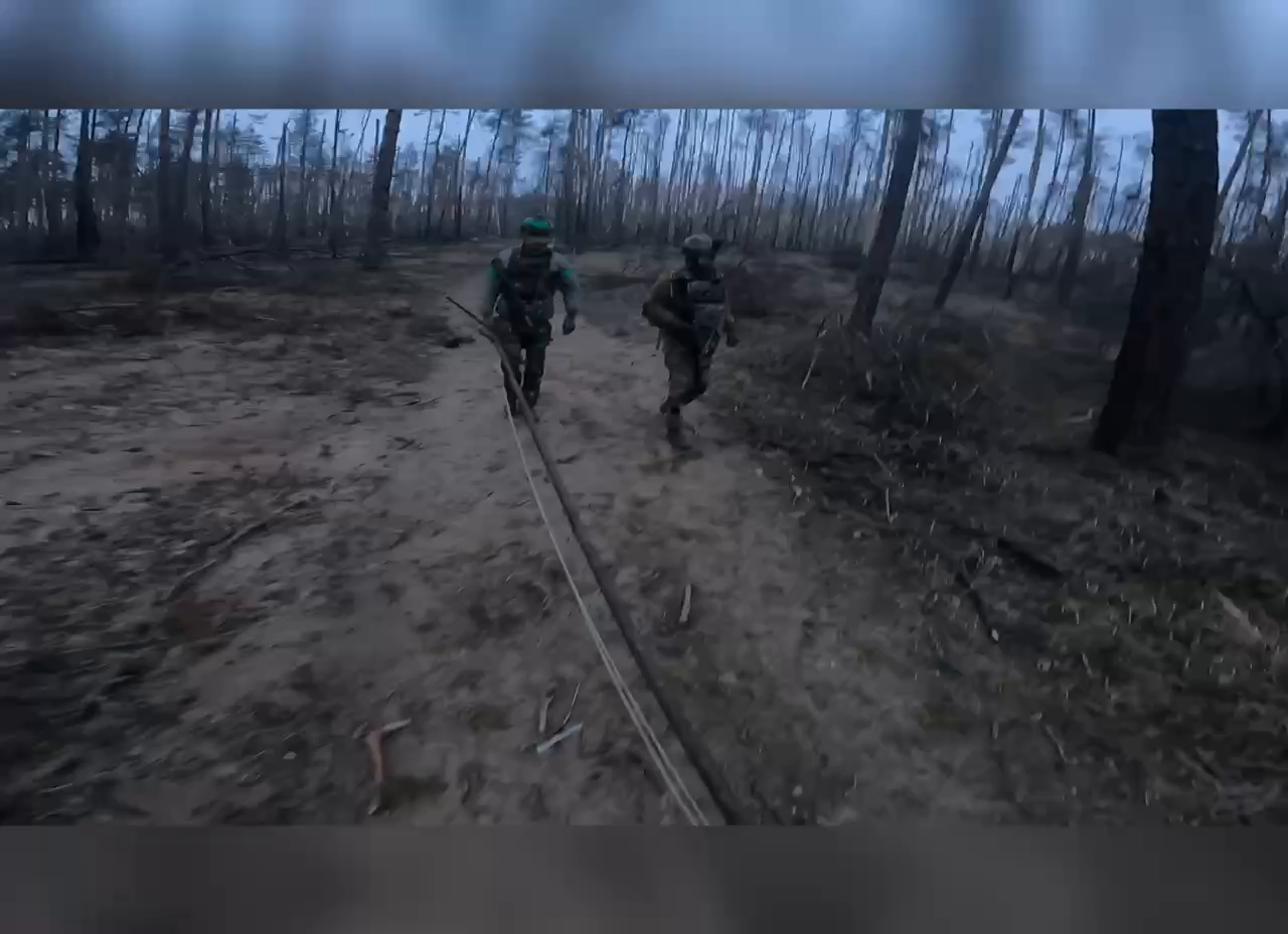 "Чтобы оккупант помнил, на чьей он земле": бойцы Нацгвардии установили флаг Украины в 100 метрах от позиций врага. Видео
