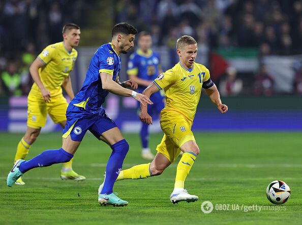 Босния после поражения от Украины отказалась играть с Израилем в плей-офф отбора Евро-2024