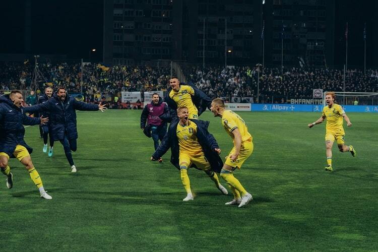 Букмекеры оценили шансы сборной Украины на победу в финале плей-офф отбора Евро-2024