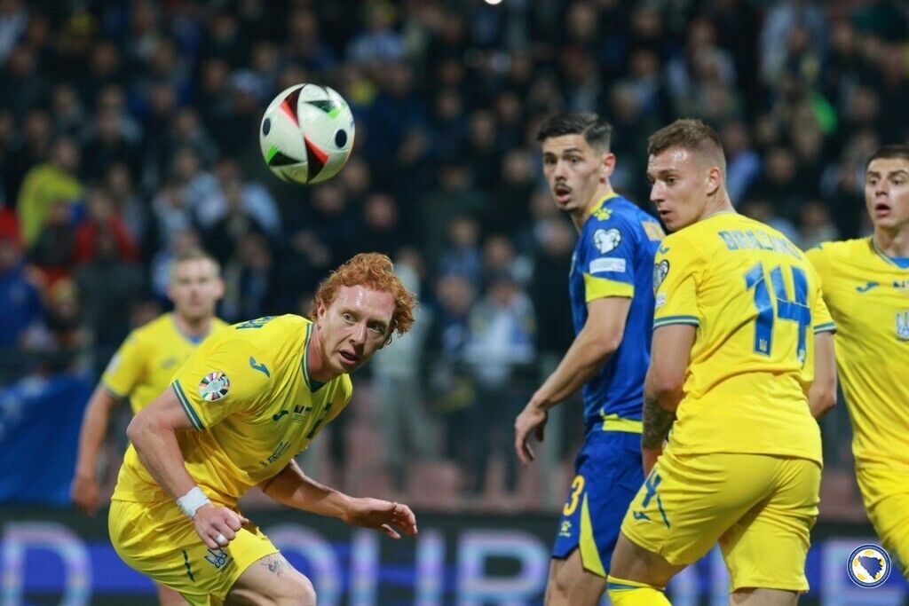 "Тянули время": герой сборной Украины в матче с Боснией оценил выход в финал плей-офф отбора Евро-2024