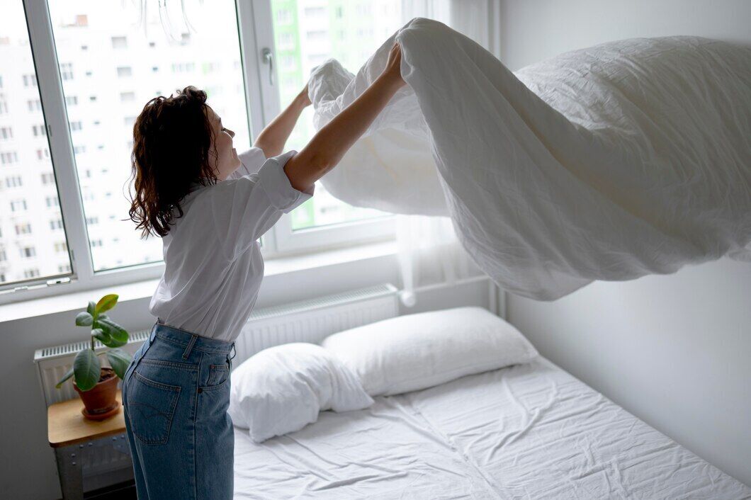 Стиральная машина не понадобится: как почистить и освежить одеяло после зимы