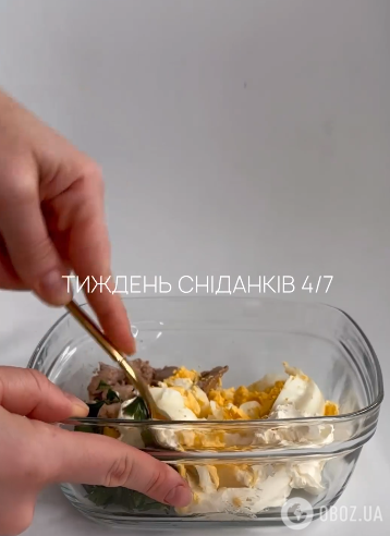 Элементарная вкусная намазка из отварных яиц: готовится 5 минут