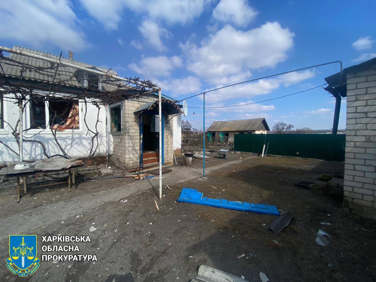 Окупанти обстріляли село на Харківщині: загинув чоловік. Фото