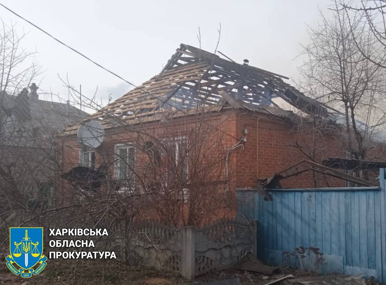 Разрушения в Харьковской области
