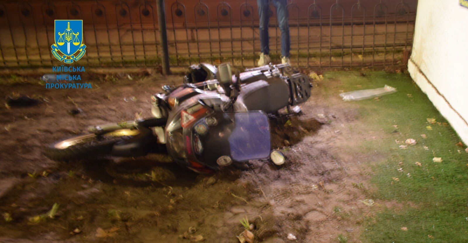 Влетел в металлическое ограждение: в Киеве осудили мотоциклиста, который пьяным устроил смертельное ДТП