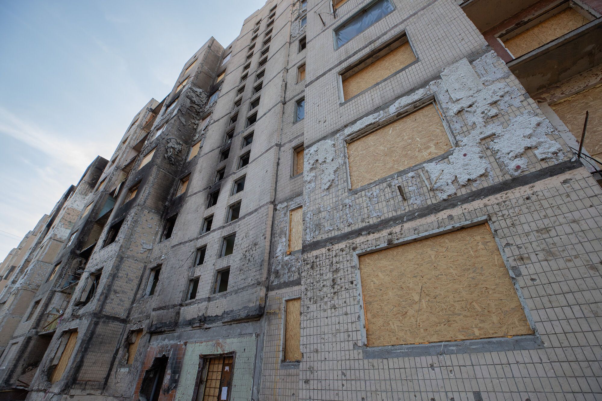 Пошкоджений у Солом’янському районі Києва будинок відновлять першочергово: у КМДА розповіли подробиці