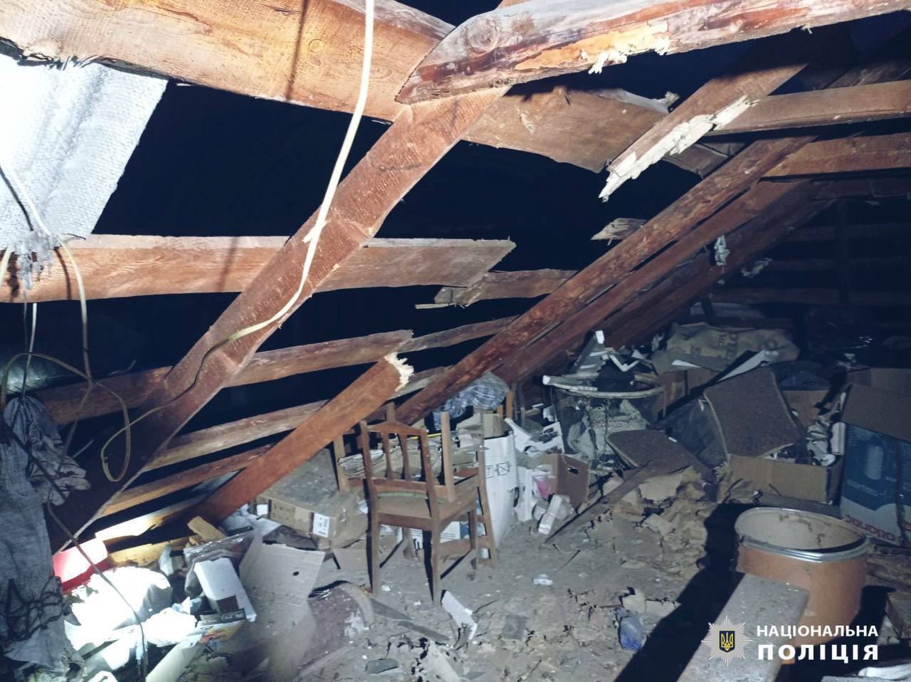Обломками повредило несколько домов: в КОВА рассказали о последствиях ракетной атаки на Киевщину 29 марта. Фото