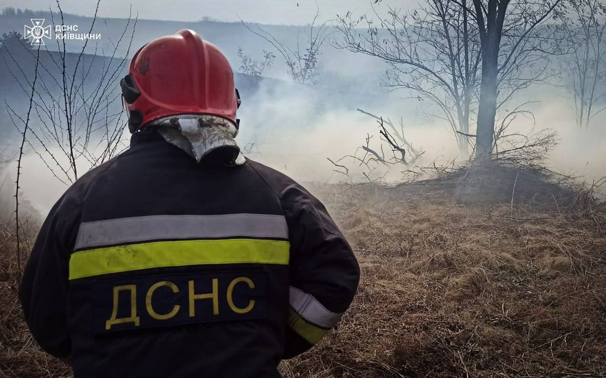 На Київщині рятувальники гасили масштабну пожежу: відомо подробиці. Фото