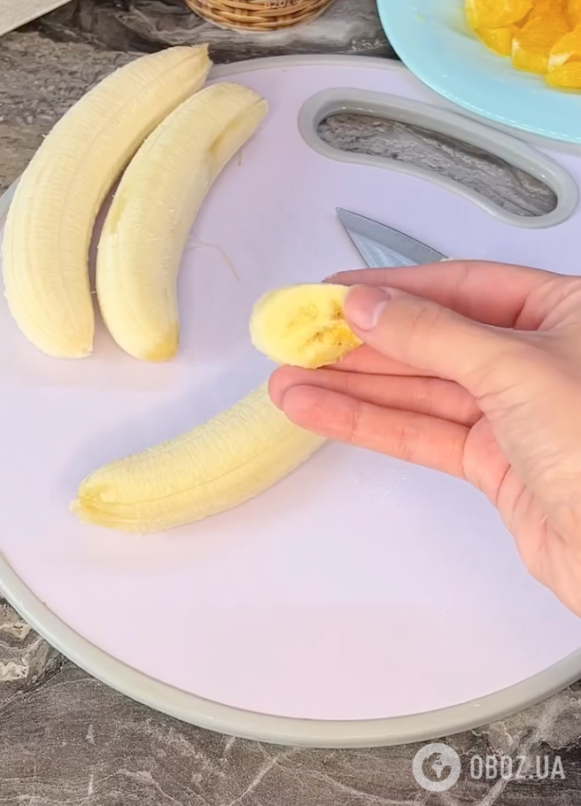 Бананы для десерта