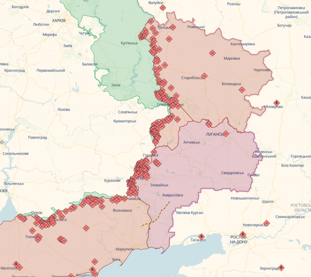 Ворог зосередився на Новопавлівському напрямку: за підтримки авіації 30 разів намагався прорвати оборону – Генштаб