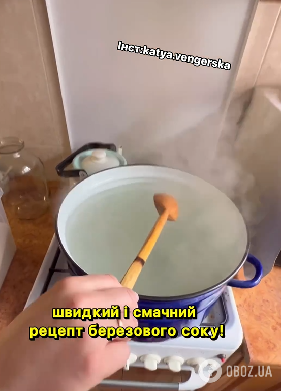 Как вкусно закрыть березовый сок на зиму: понадобится всего 3 ингредиента