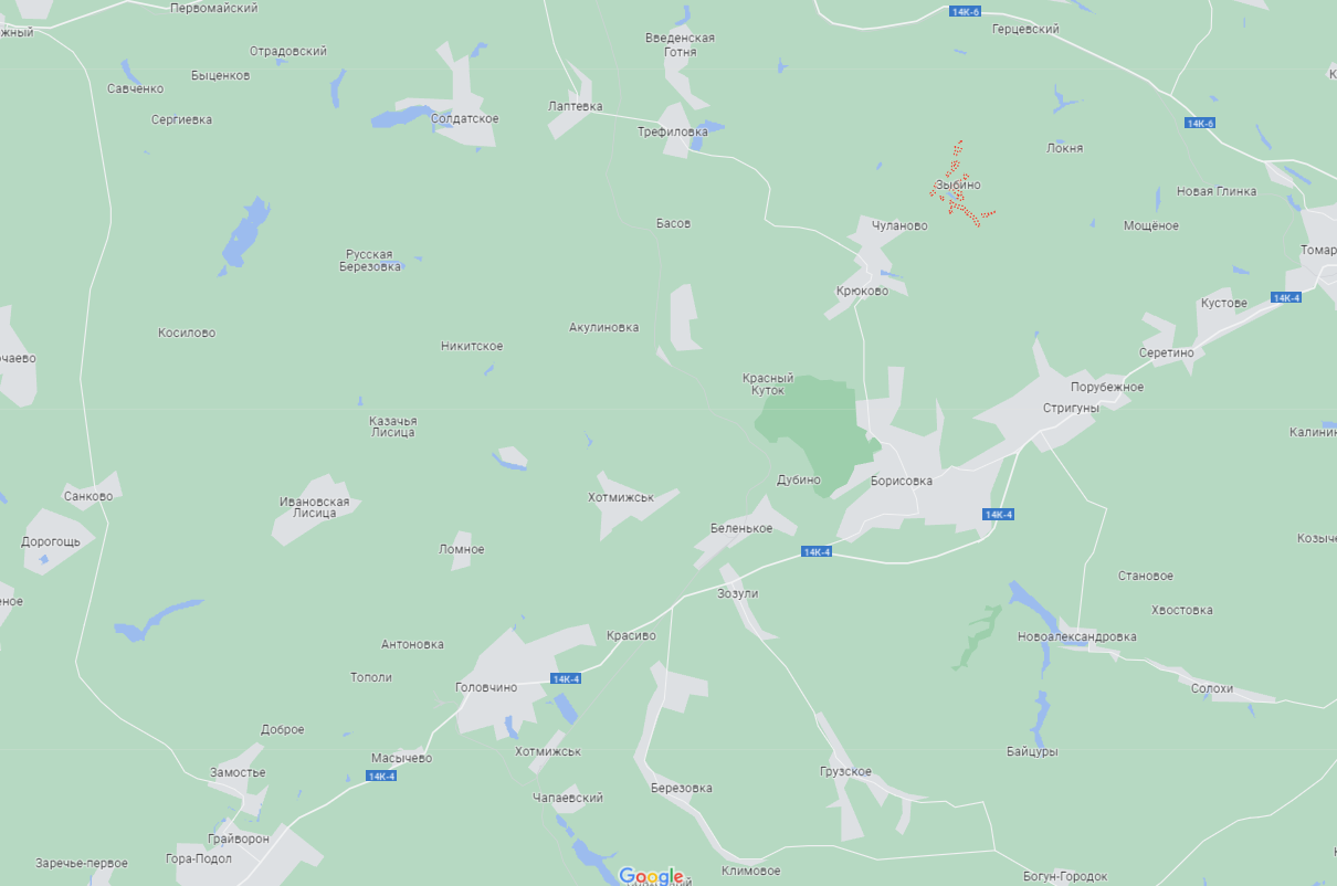 У Бєлгородській області за два тижні впали 14 російських авіабомб – ЗМІ