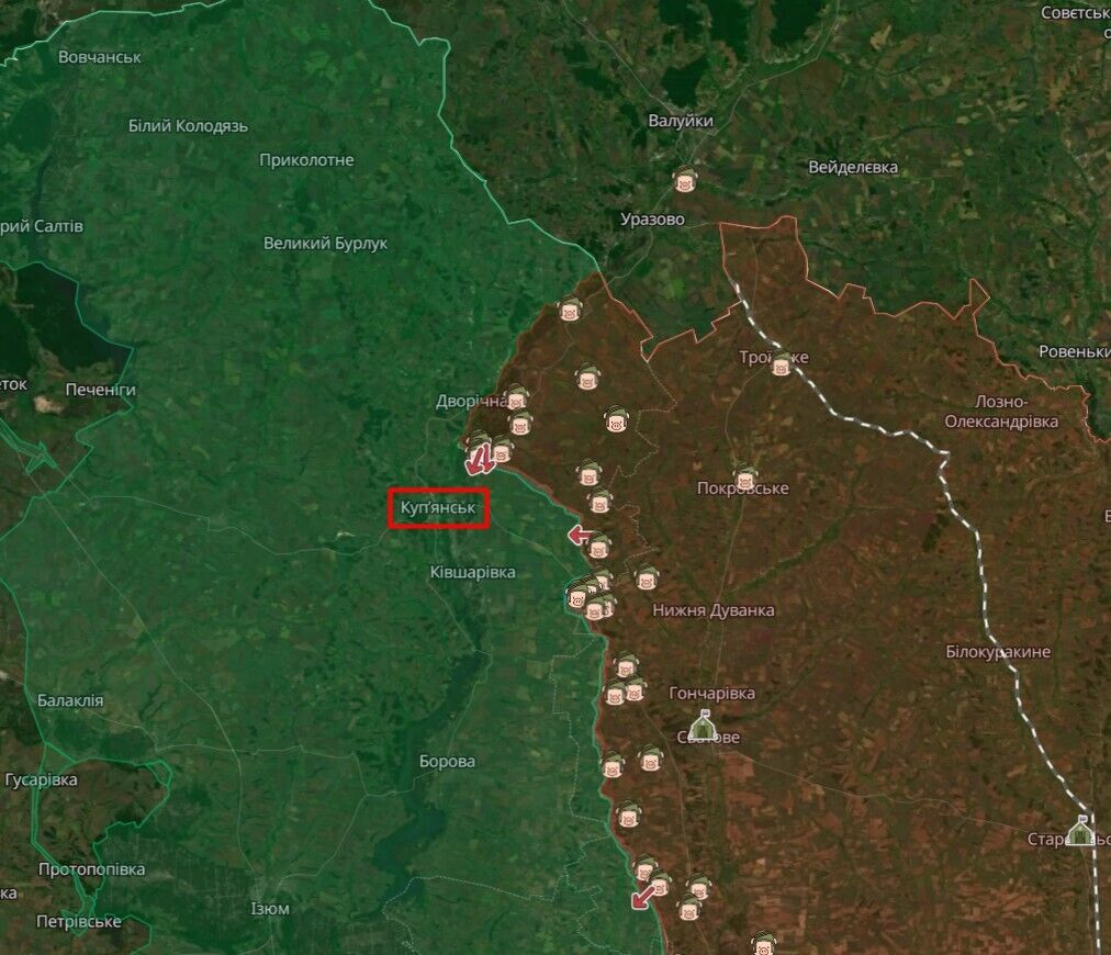 Оккупантам пришлось спасаться бегством: защитники Украины показали кадры отражения российского штурма на Купянском направлении. Видео