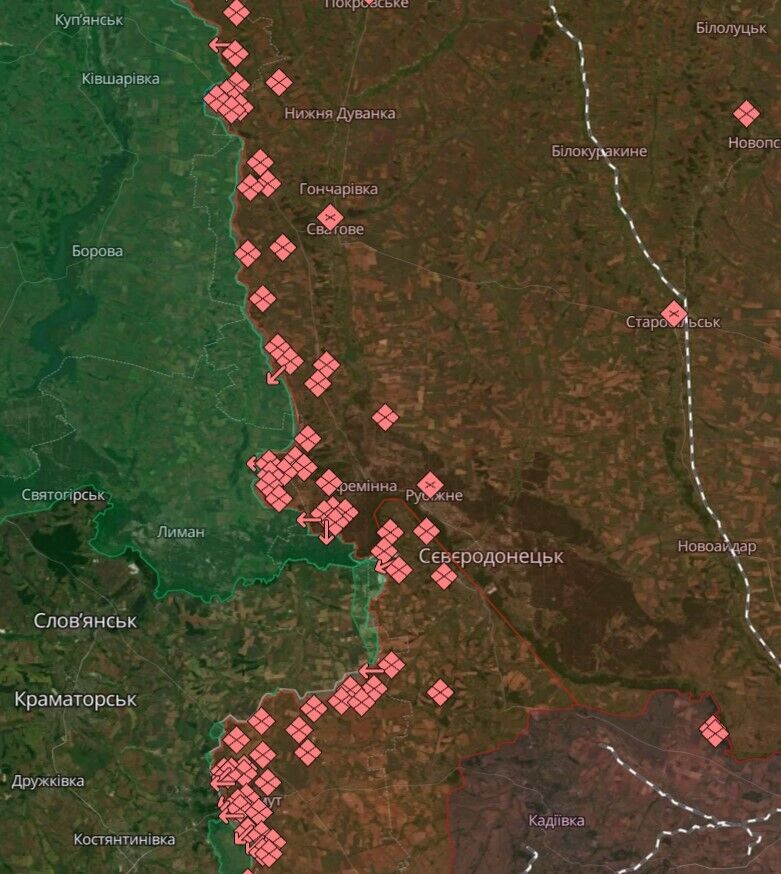 Окупанти намагаються покращити тактичне положення на Харківщині й ведуть штурми на Авдіївському напрямку – Генштаб