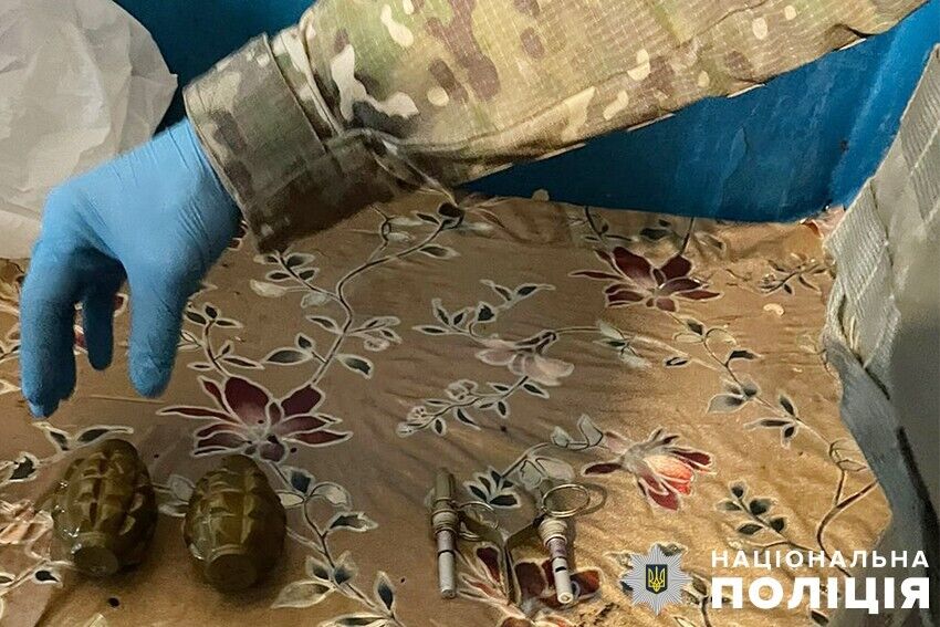 Виник сімейний конфлікт: у Києві чоловік погрожував дружині підірвати гранату. Фото