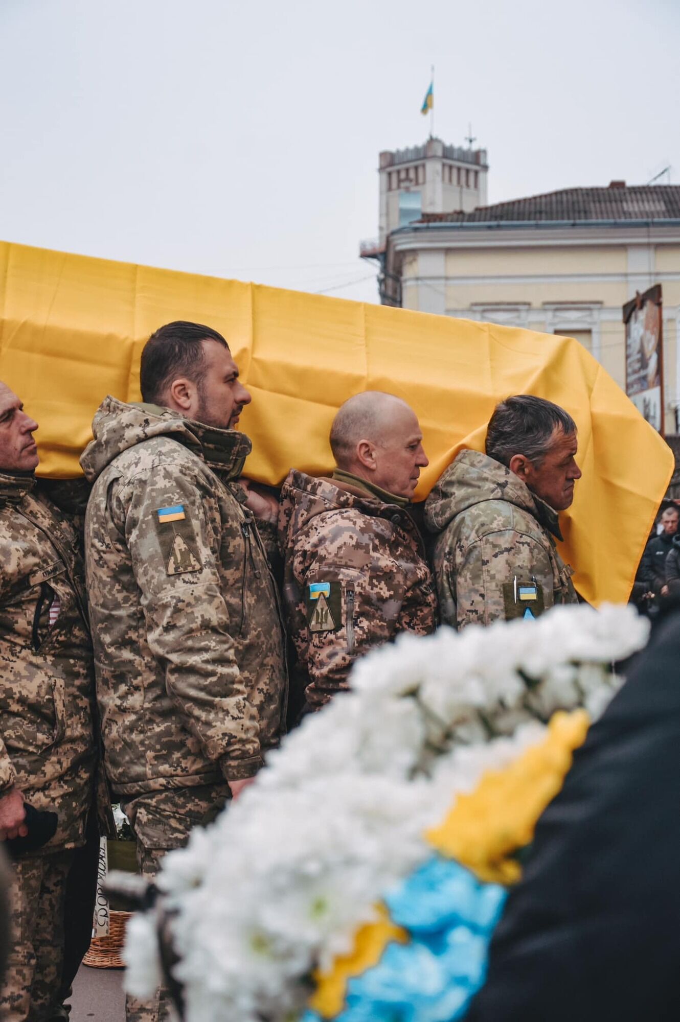 Похорон українського військовослужбовця