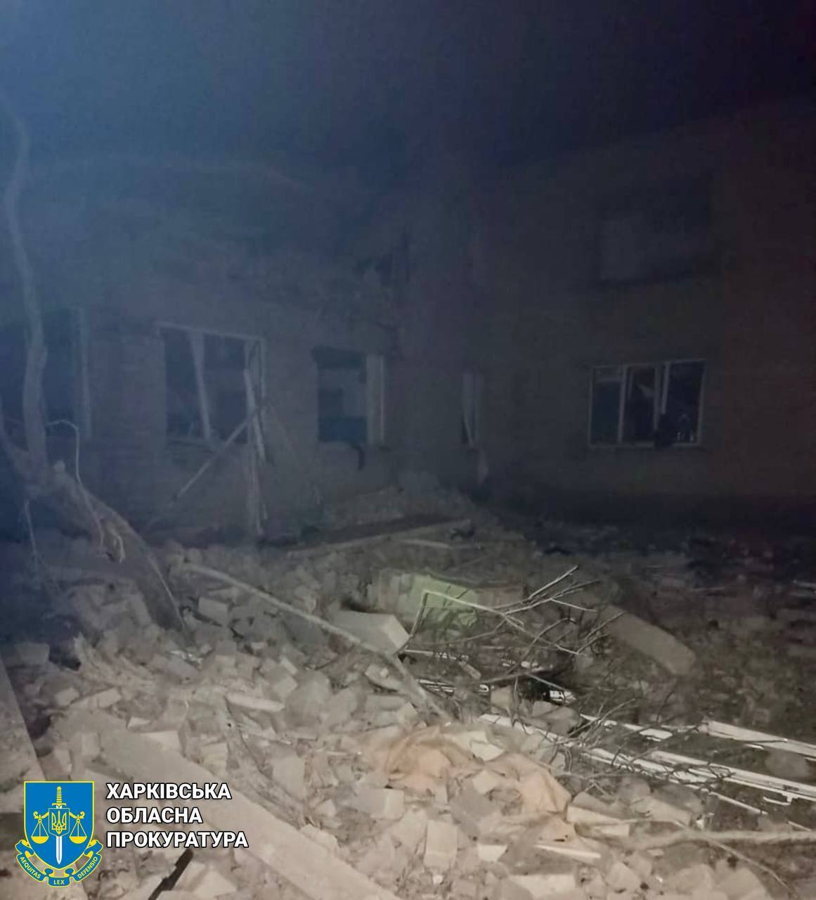 Оккупанты ударили по Харьковщине и Донетчине, есть разрушения и раненый. Фото